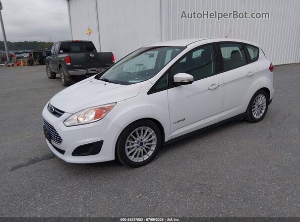 1FADP5AU5GL116255 2016 FORD C-MAX HYBRID Белый Передняя левая четверть