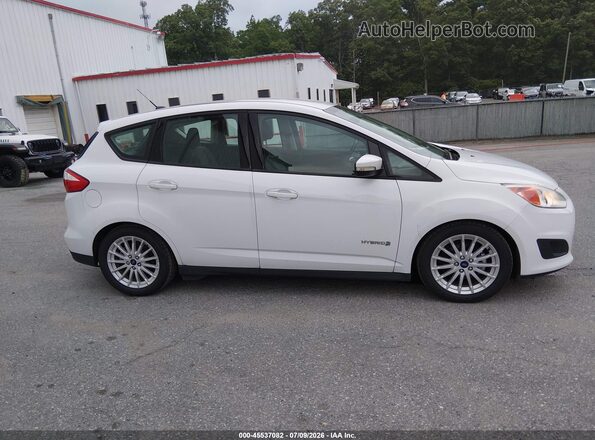 1FADP5AU5GL116255 2016 FORD C-MAX HYBRID Белый Вид задней части салона