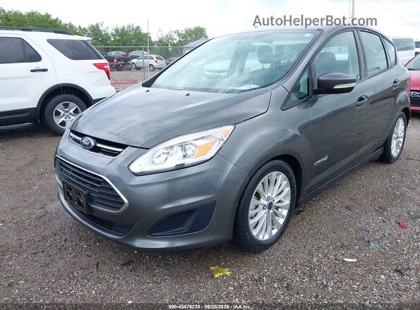 1FADP5AU8JL102065 2018 FORD C-MAX HYBRID Серый Вид спереди