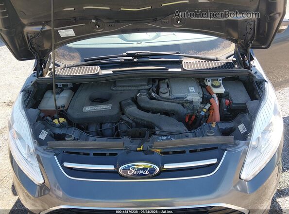 1FADP5AU8JL102065 2018 FORD C-MAX HYBRID Серый Вид сзади