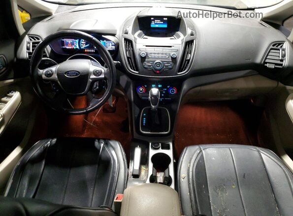 1FADP5AU9JL101992 2018 FORD C-MAX White Вид панелі приладів