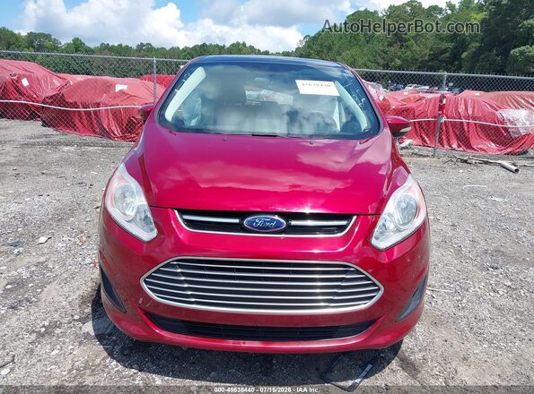 1FADP5AUXGL120043 2016 FORD C-MAX HYBRID Красный Вид щитка приборов