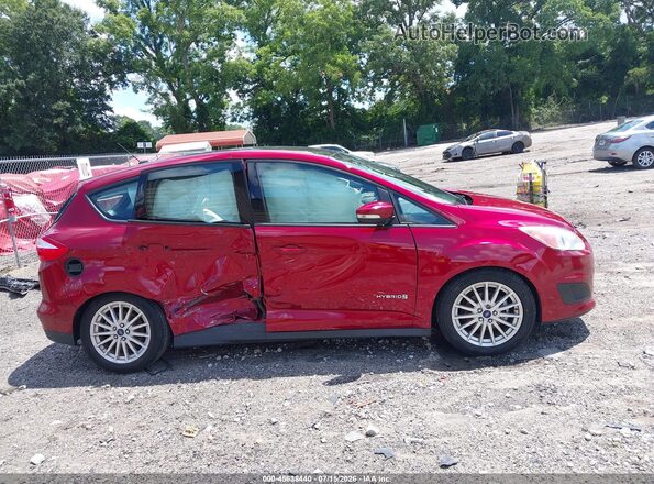1FADP5AUXGL120043 2016 FORD C-MAX HYBRID Красный Вид задней части салона