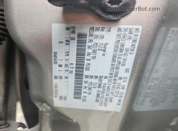 1FADP5BU1GL107003 2016 FORD C-MAX Серебряный Вид подкапотного пространства