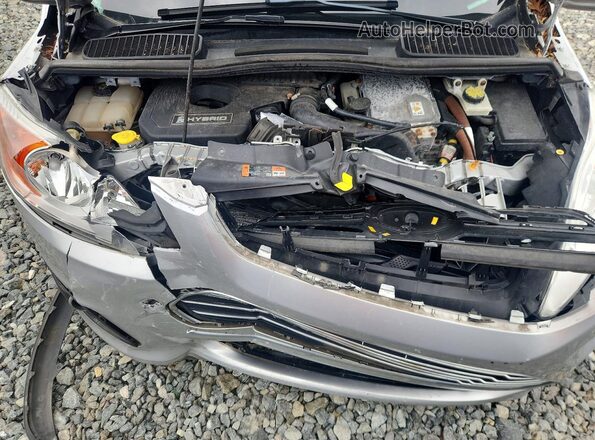 1FADP5BU1GL107003 2016 FORD C-MAX Серебряный Вид задней части салона