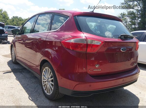 1FADP5BU1GL120981 2016 FORD C-MAX HYBRID Red Trasero izquierdo