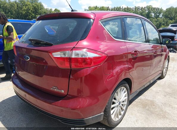 1FADP5BU1GL120981 2016 FORD C-MAX HYBRID Red Trasero derecho