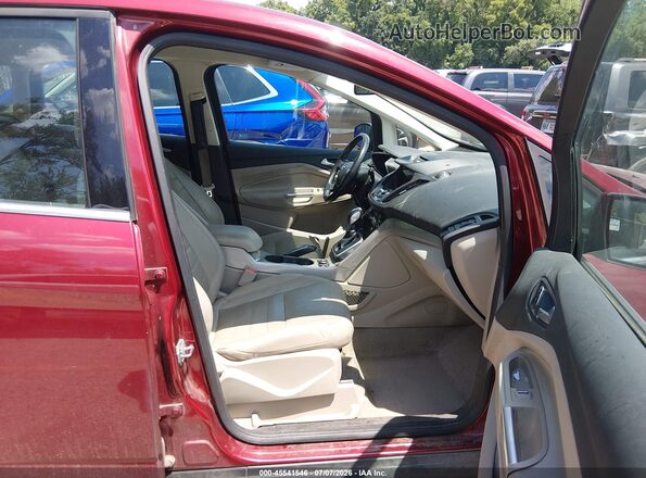 1FADP5BU1GL120981 2016 FORD C-MAX HYBRID Red Vista interior delantera