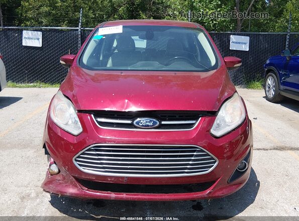 1FADP5BU1GL120981 2016 FORD C-MAX HYBRID Red Vista interior trasera