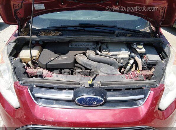 1FADP5BU1GL120981 2016 FORD C-MAX HYBRID Red Vista trasera