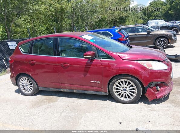 1FADP5BU1GL120981 2016 FORD C-MAX HYBRID Red Vista interior de 360 grados