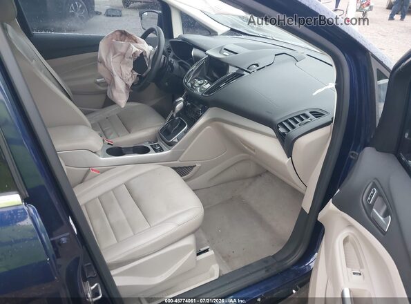 1FADP5BU3GL106709 2016 FORD C-MAX HYBRID Dark Blue Front interior view