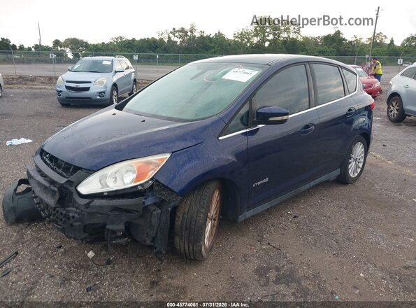 1FADP5BU3GL106709 2016 FORD C-MAX HYBRID Dark Blue Front left