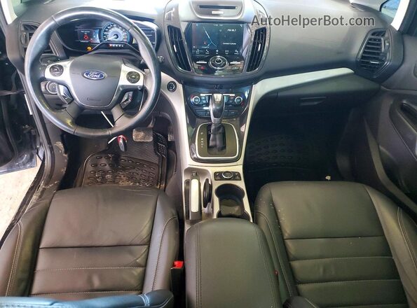 1FADP5BU4GL109957 2016 FORD C-MAX Черный Вид панели приборов