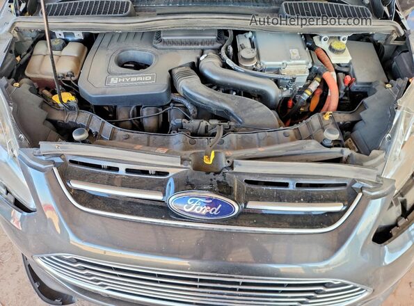 1FADP5BU6GL116778 2016 FORD C-MAX Charcoal Vista del compartimento del motor