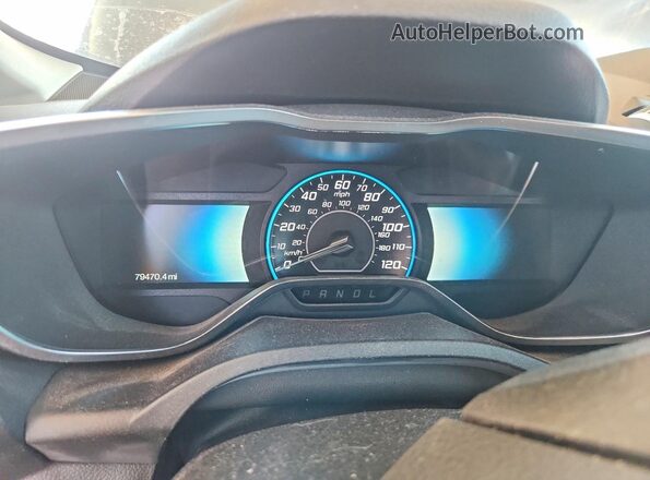1FADP5BU6GL116778 2016 FORD C-MAX Charcoal Vista del cuadro de instrumentos