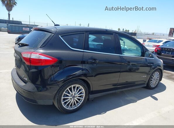 1FADP5BU7GL104090 2016 FORD C-MAX HYBRID Black Սալոնի հետևի տեսք