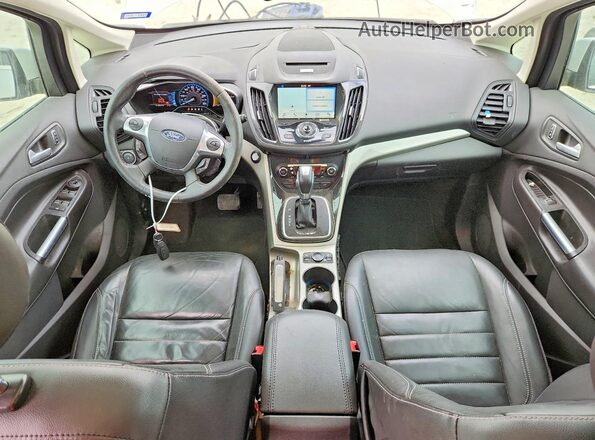1FADP5BU9GL112210 2016 FORD C-MAX White Dashboard view