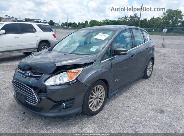 1FADP5CU1GL105279 2016 FORD C-MAX ENERGI Gray Trasero izquierdo