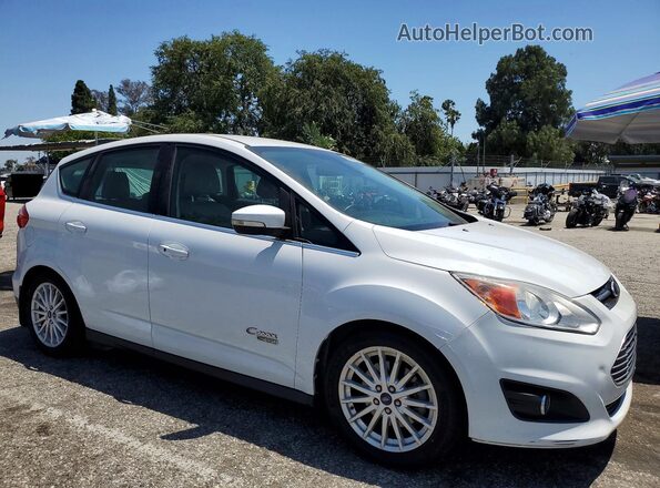 1FADP5CU1GL111308 2016 FORD C-MAX Белый Передняя правая четверть