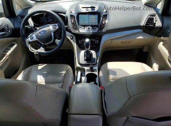 1FADP5CU1GL111308 2016 FORD C-MAX Белый Вид панели приборов