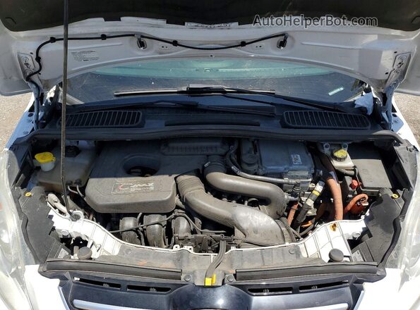 1FADP5CU1GL111308 2016 FORD C-MAX Белый Вид задней части салона