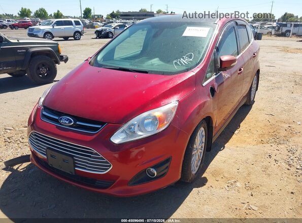 1FADP5CU1GL112717 2016 FORD C-MAX ENERGI Red Przód lewy