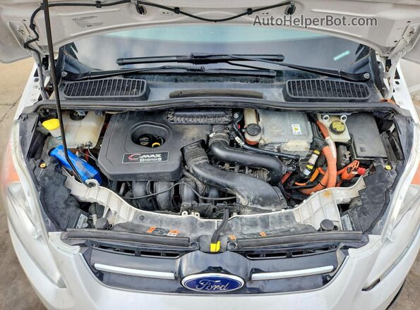 1FADP5CU2GL114380 2016 FORD C-MAX White Շարժիչի բաժամունքի տեսք