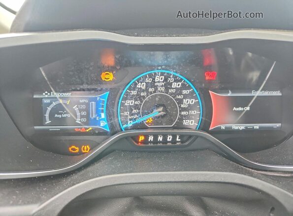 1FADP5CU2GL114380 2016 FORD C-MAX White Սարքավորումների վահանակի տեսք