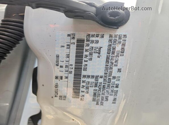 1FADP5CU5GL102448 2016 FORD C-MAX White VIN sticker view
