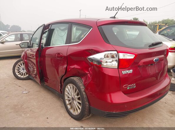 1FADP5CU5GL113997 2016 FORD C-MAX ENERGI Red Trasero izquierdo