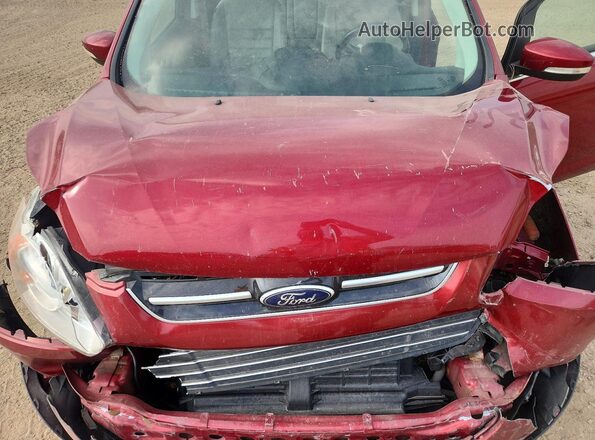 1FADP5CU6GL100949 2016 FORD C-MAX Red Вид підкапотного простору