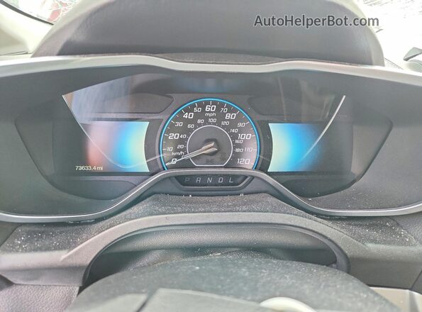 1FADP5CU6GL102426 2016 FORD C-MAX Red ხელსაწყოთა პანელის ხედი