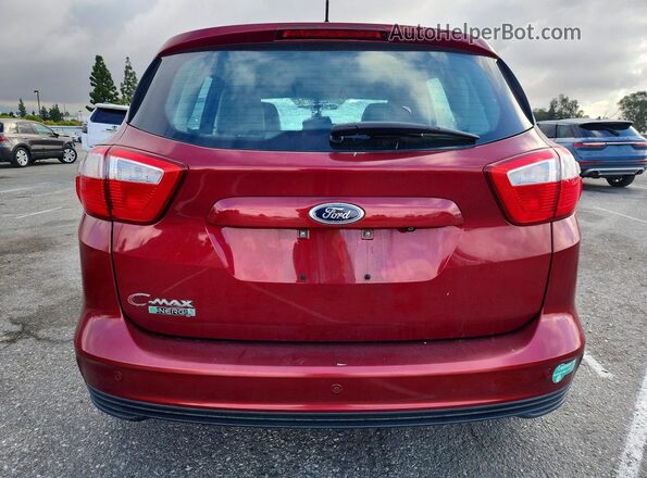 1FADP5CU6GL102426 2016 FORD C-MAX Red უკანა ხედი