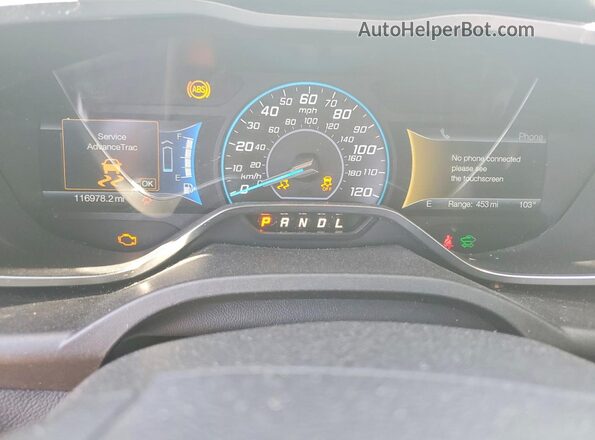 1FADP5CU6GL104256 2016 FORD C-MAX White Սարքավորումների վահանակի տեսք