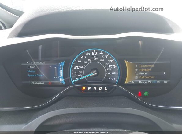 1FADP5CU8GL103397 2016 FORD C-MAX ENERGI Silver Vista de los asientos traseros