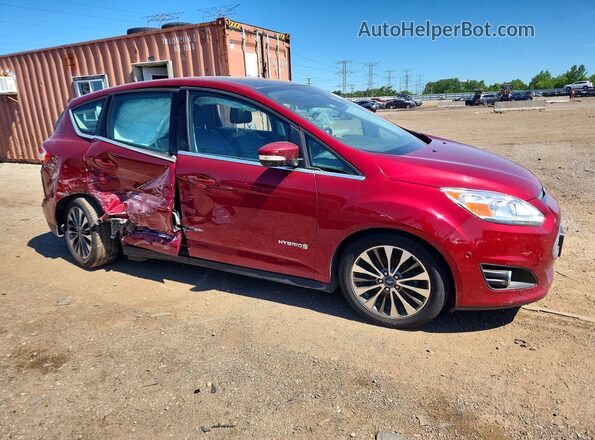 1FADP5DU0HL115110 2017 FORD C-MAX Red Delantero derecho