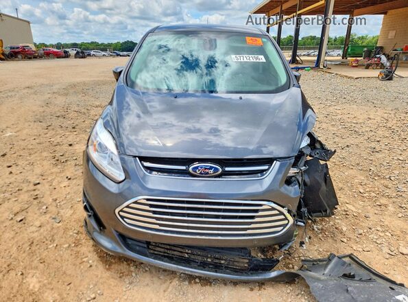 1FADP5DU0JL102153 2018 FORD C-MAX Gray Вид спереду