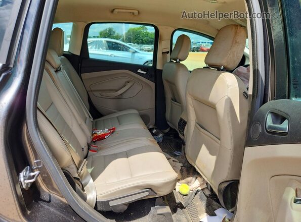 1FADP5DU0JL102153 2018 FORD C-MAX Gray Вид задньої частини салону
