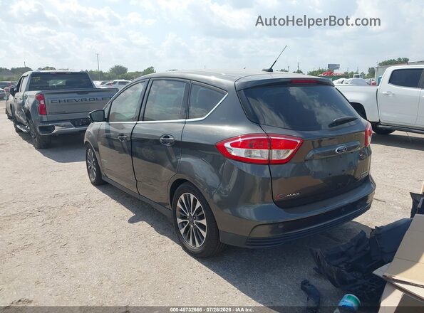 1FADP5DU4HL117975 2017 FORD C-MAX HYBRID Gray Rear left