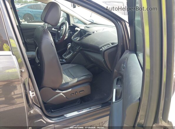 1FADP5DU4HL117975 2017 FORD C-MAX HYBRID Gray Front interior view
