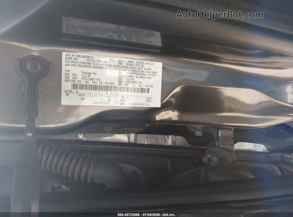 1FADP5DU4HL117975 2017 FORD C-MAX HYBRID Gray Engine compartment view