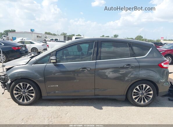 1FADP5DU4HL117975 2017 FORD C-MAX HYBRID Gray 360 interior view