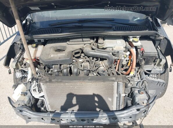 1FADP5DU4HL117975 2017 FORD C-MAX HYBRID Gray Rear view