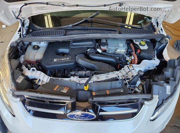 1FADP5DU5HL109738 2017 FORD C-MAX White Widok komory silnika