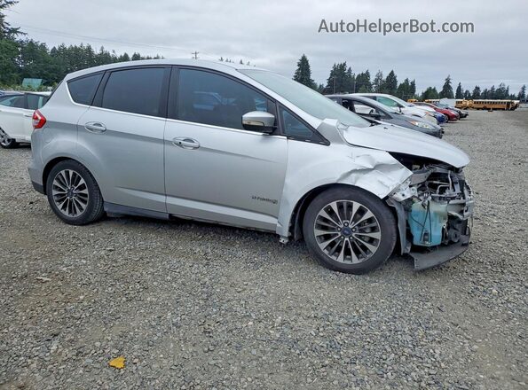 1FADP5DU8HL105747 2017 FORD C-MAX Silver Front right