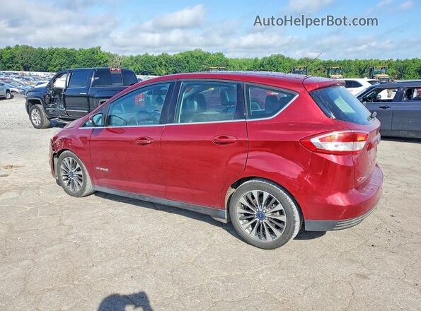 1FADP5DU9HL116790 2017 FORD C-MAX Red Задня ліва чверть