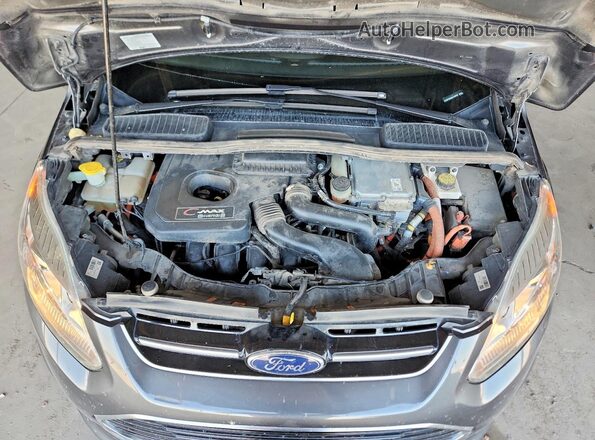 1FADP5EU5HL105753 2017 FORD C-MAX Gray Սալոնի հետևի տեսք