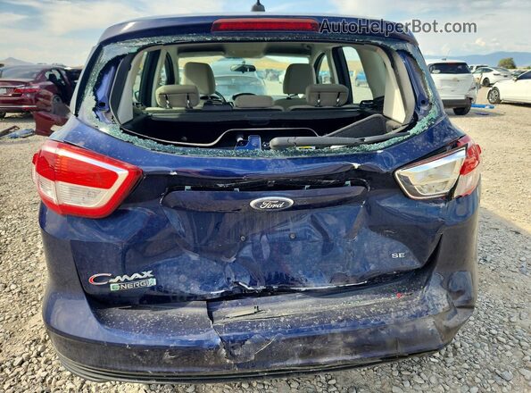 1FADP5EU5HL119135 2017 FORD C-MAX Blue Widok z tyłu