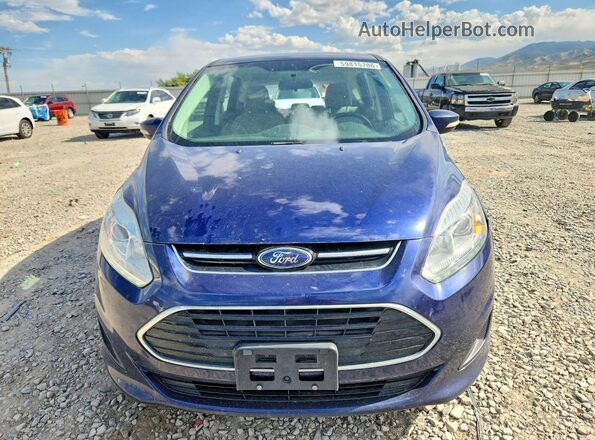1FADP5EU5HL119135 2017 FORD C-MAX Blue Widok z przodu